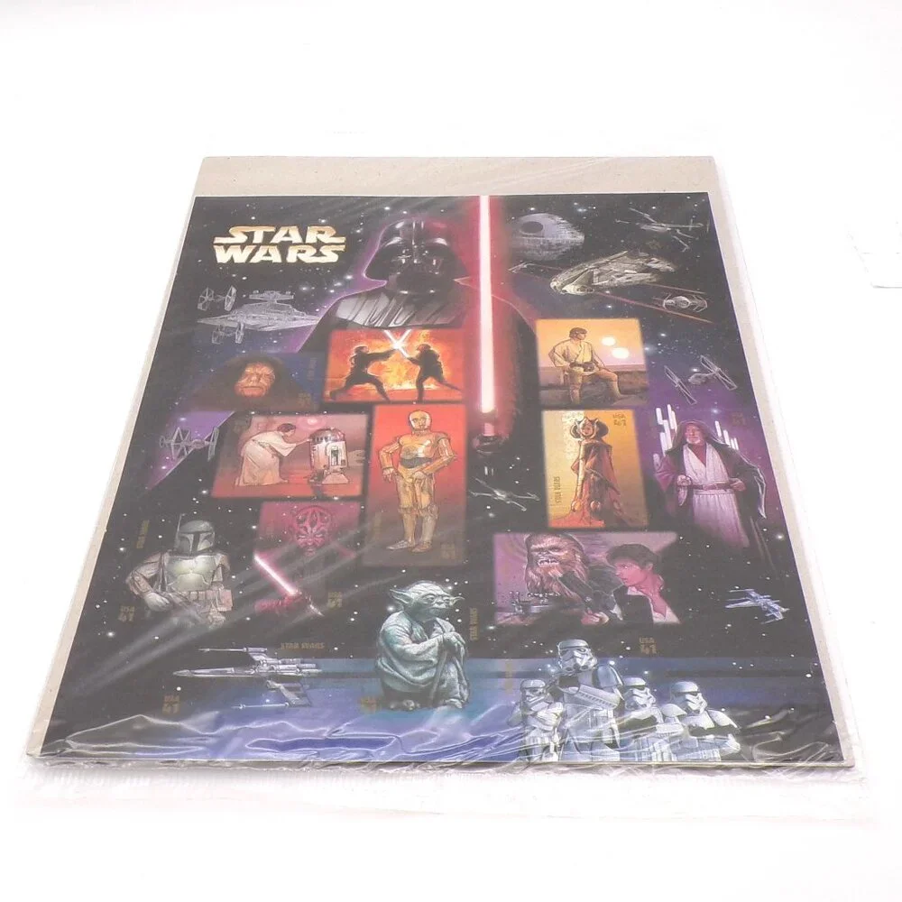 Star Wars 41 cent Stamp Set - Brand New! - Picture 7 of 10